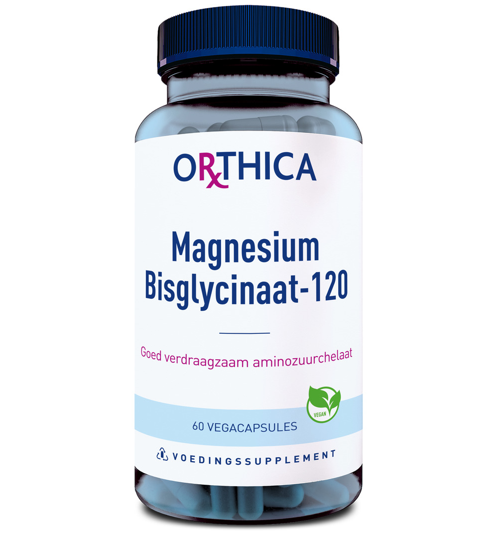 Orthica Magnesium bisglycinaat-120 (60 vega capsules)