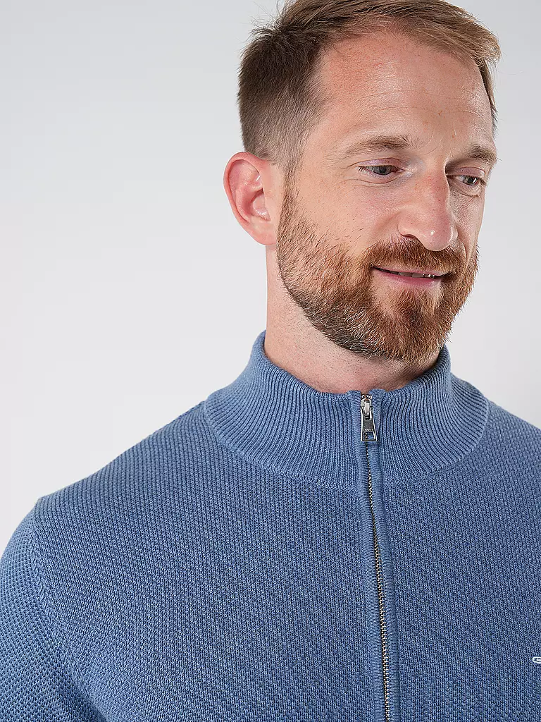GANT Strickjacke blau