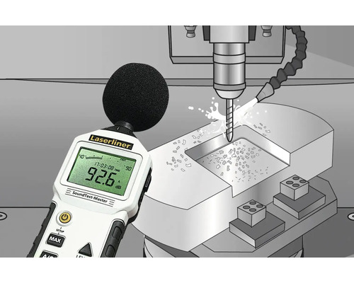 Laserliner SoundTest-Master geluidsniveaumeter