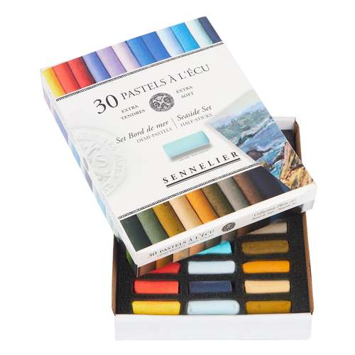 SENNELIER PASTELS À L'ÉCU Künstlerpastelle, themenbasierte 30er-Sets