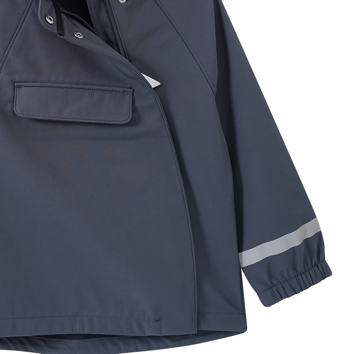 Topolino Kinder Softshelljacke mit Kapuze dunkelblau