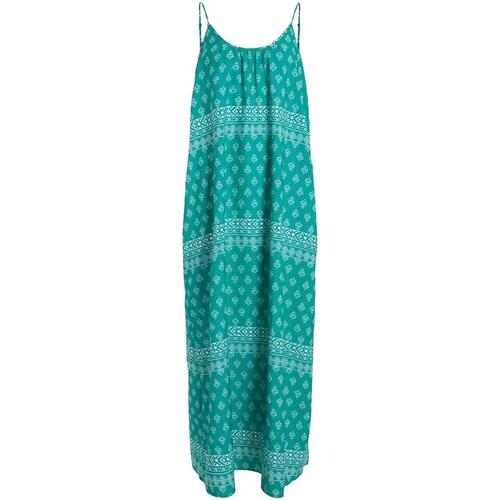 Vila - VIATNIA AKU STRAP MAXI DRESS Azul