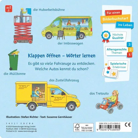 Ravensburger Klappen-Wörterbuch: Fahrzeuge