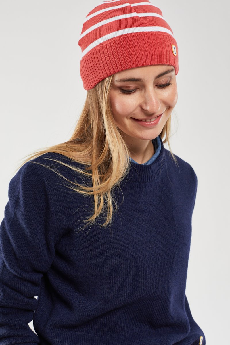 Bonnet rayé - laine
