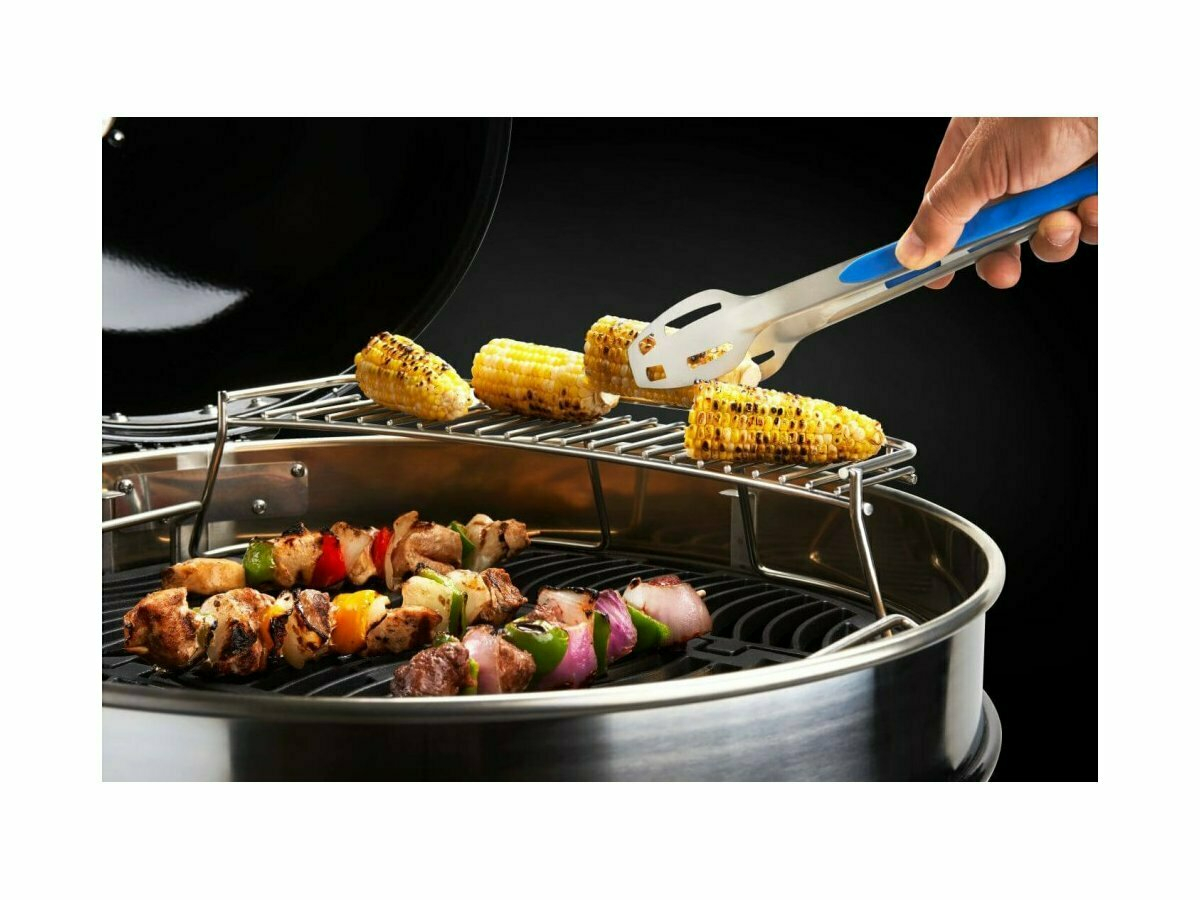 Napoleon houtskool bbq 57 cm warmhoudrooster