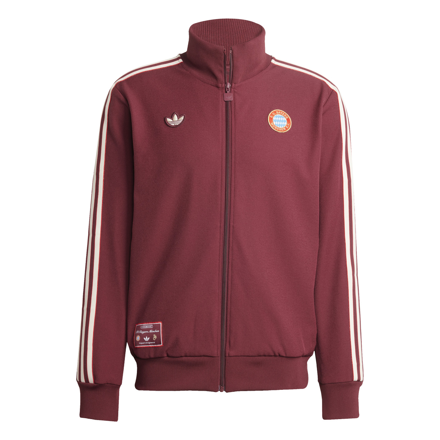 adidas Bayern München Icon Trainingspak Full-Zip 2024-2025 Rood