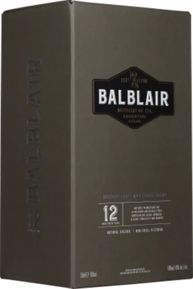 BALBLAIR 12 YEARS SINGLE MALT 70CL