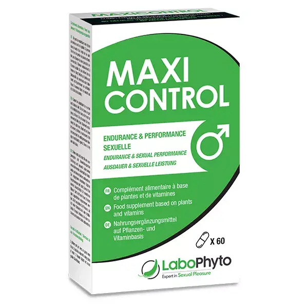Labophyto MAXI CONTROL - tratamento para retardar a ejaculação - 60 cápsulas