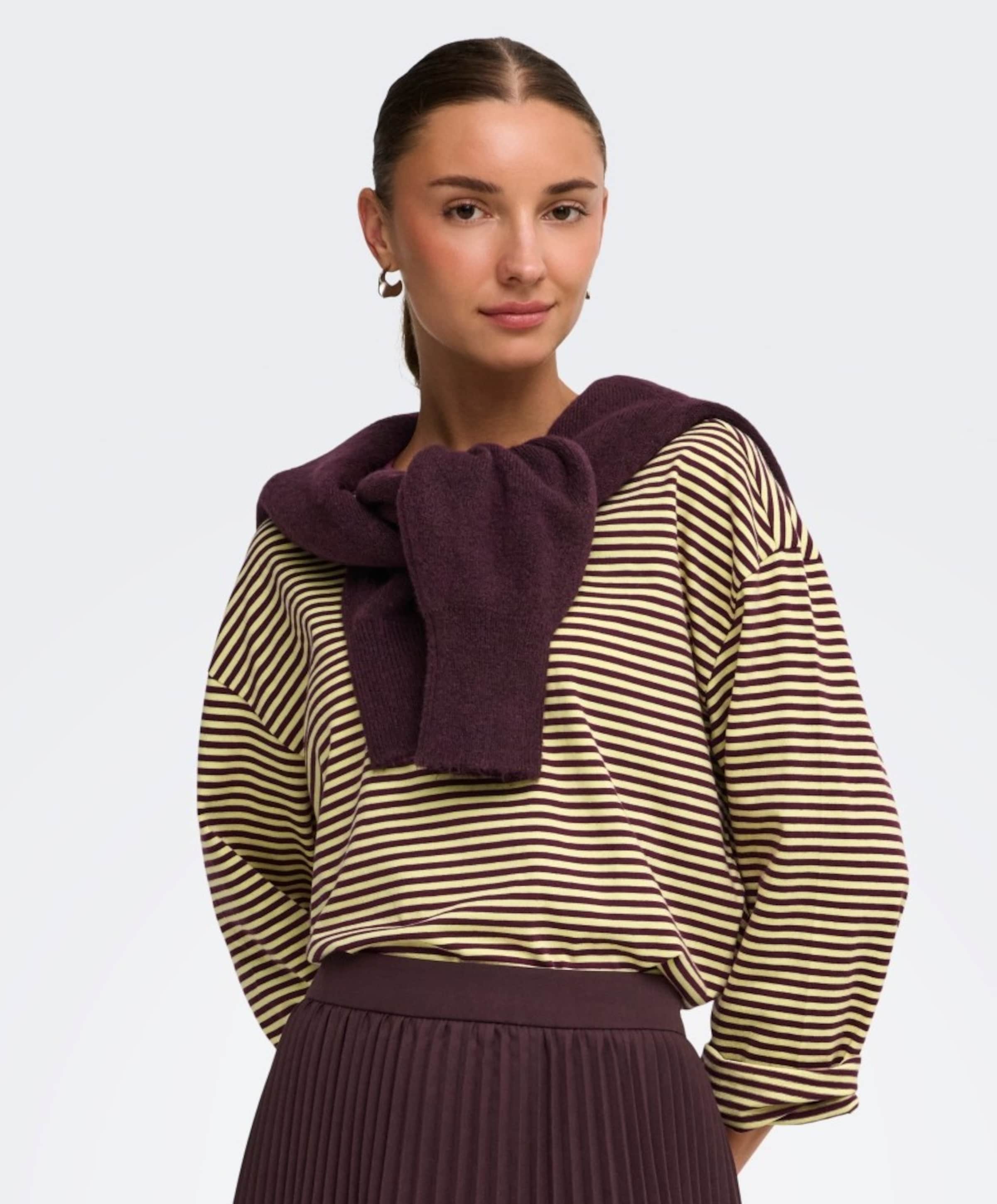 Only Dames longsleeve geel