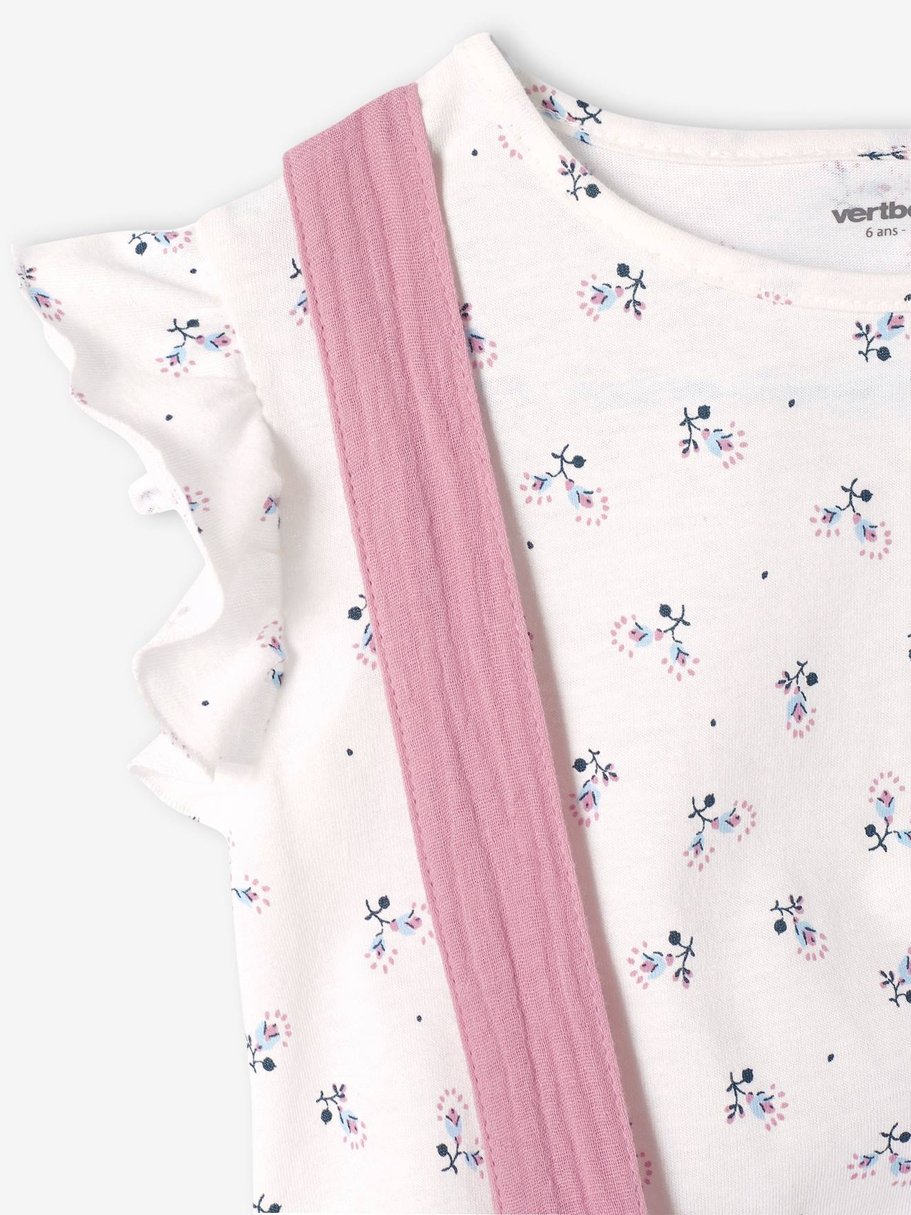 Look feminino: camiseta listrada + saia lisa de chiffon de algodão verde claro