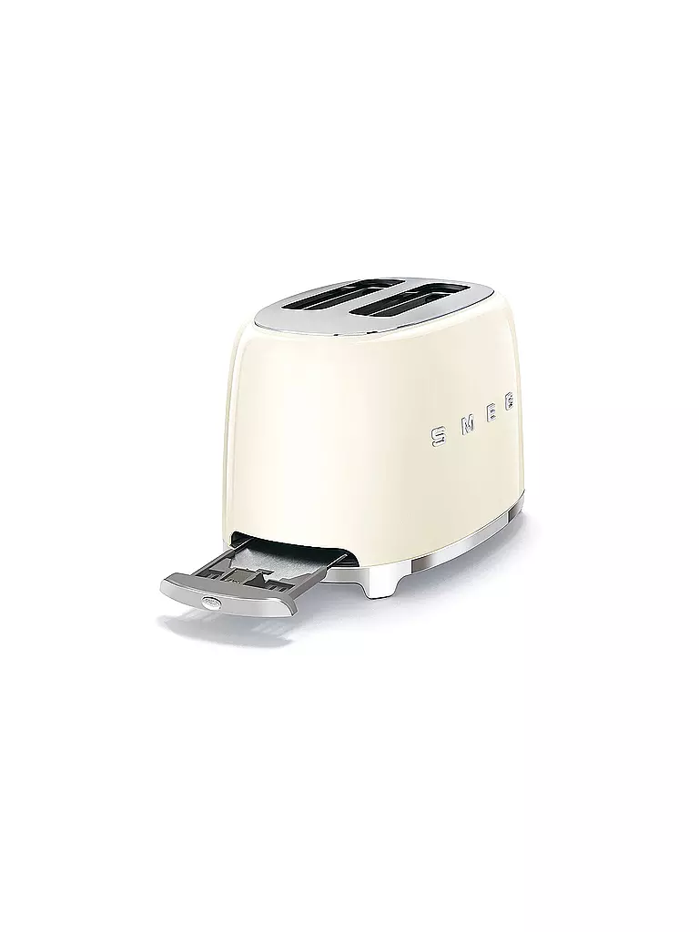 SMEG 2 Schlitz Toaster 50‘s Retro Style Creme TSF01CREU creme