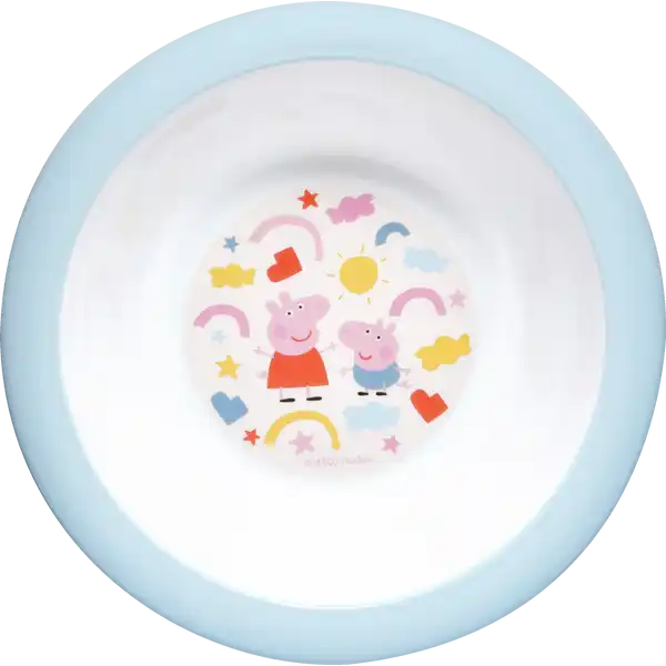 Schale aus PP im LE-Peppa Wutz Design