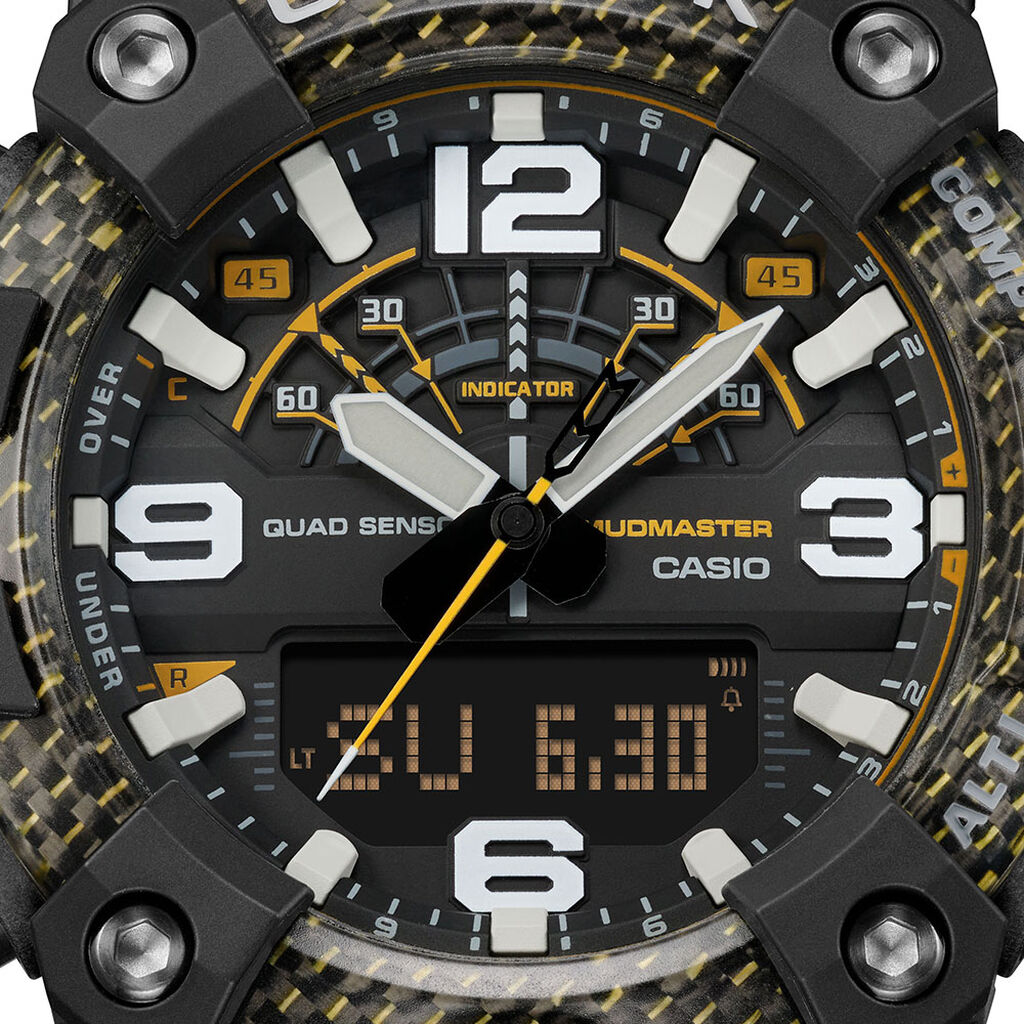 Montre Hybride Casio G-shock Mudmaster Noir