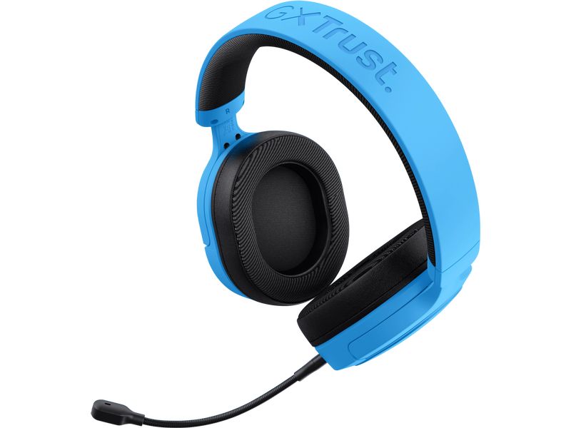 Trust Headset GXT498B Forta Blau/Schwarz Gaming-Headset für die Playstation 5