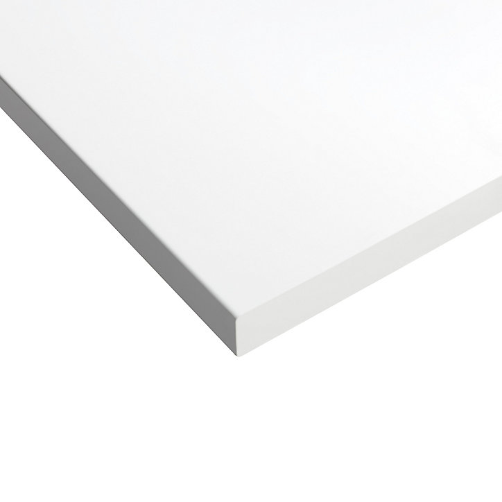 Plan de toilette Marloes blanc 60 cm GoodHome
