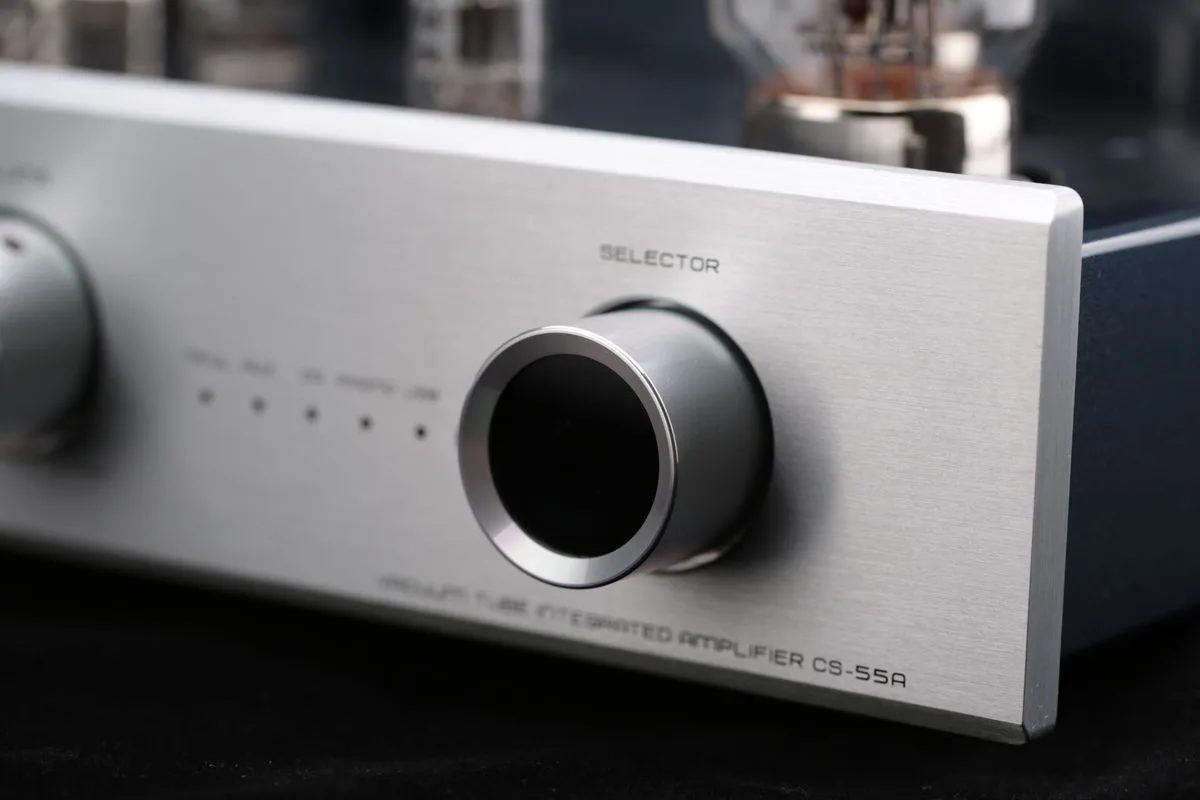 Cayin CS-55A EL34 Silver Amplis à tubes