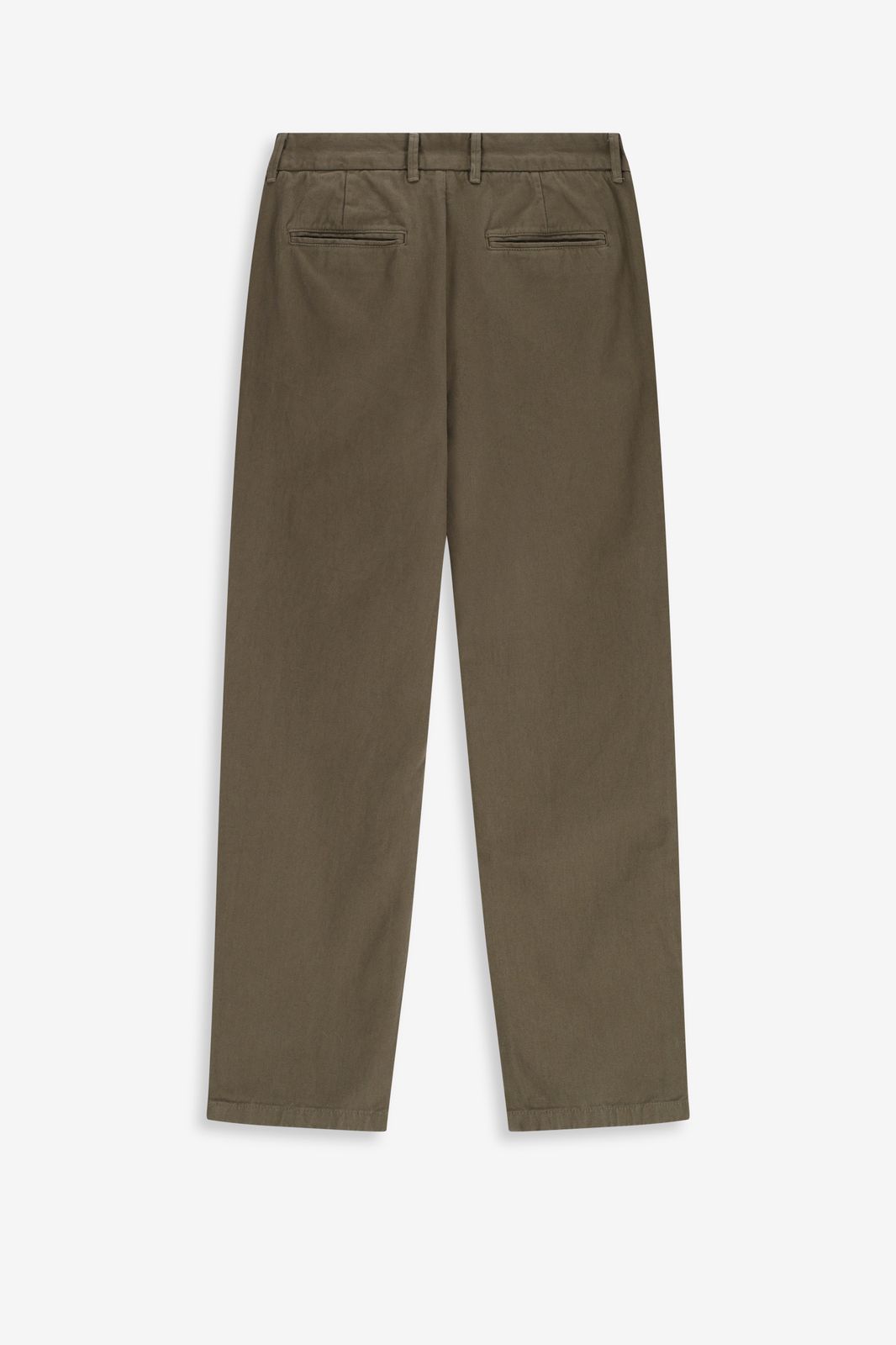 Donkergroene chino