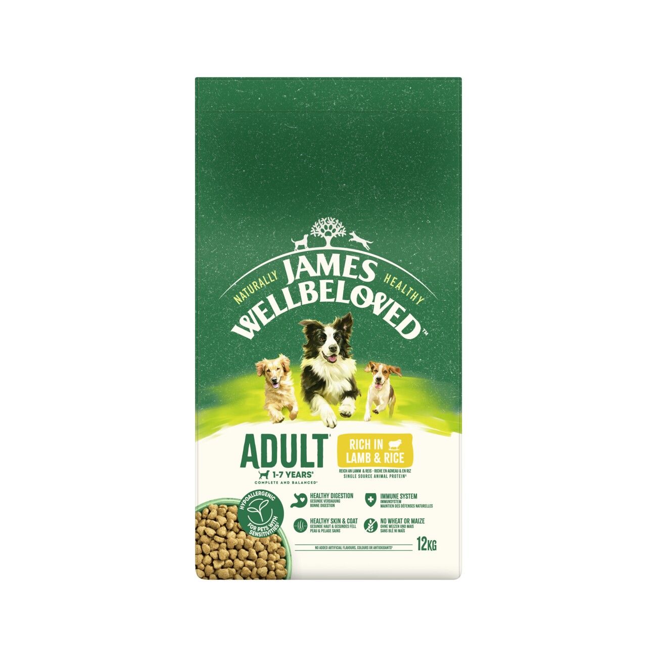 James Wellbeloved Lamm & Reis 12 kg