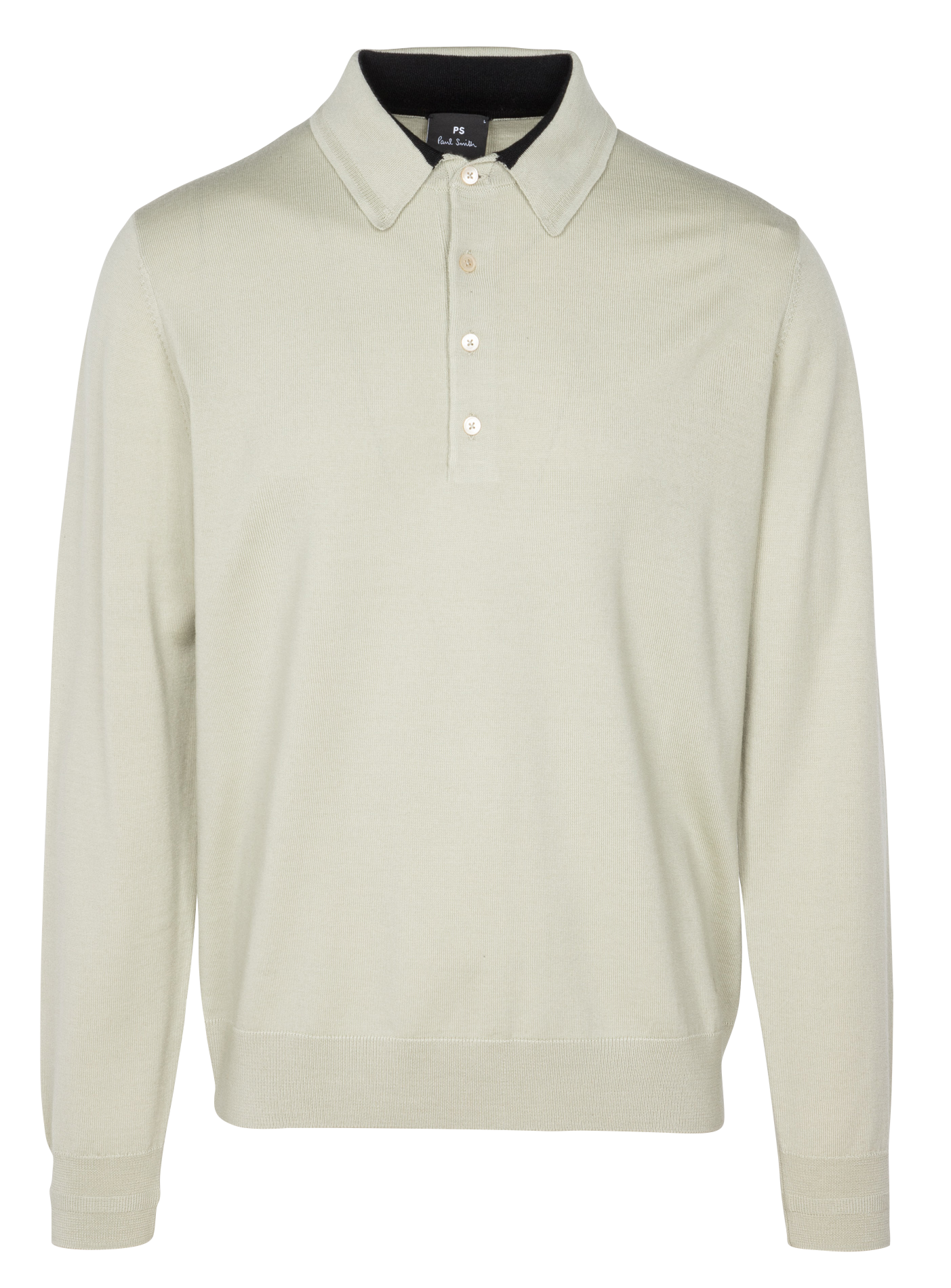 Polo en laine regular-fit| Vert