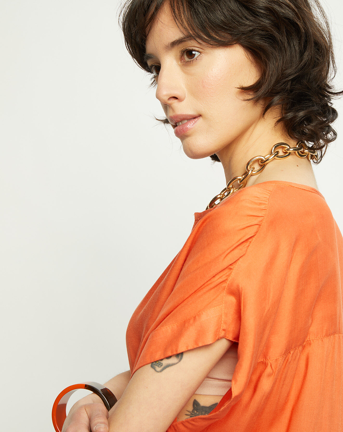 Harris Wilson Top Damis orange