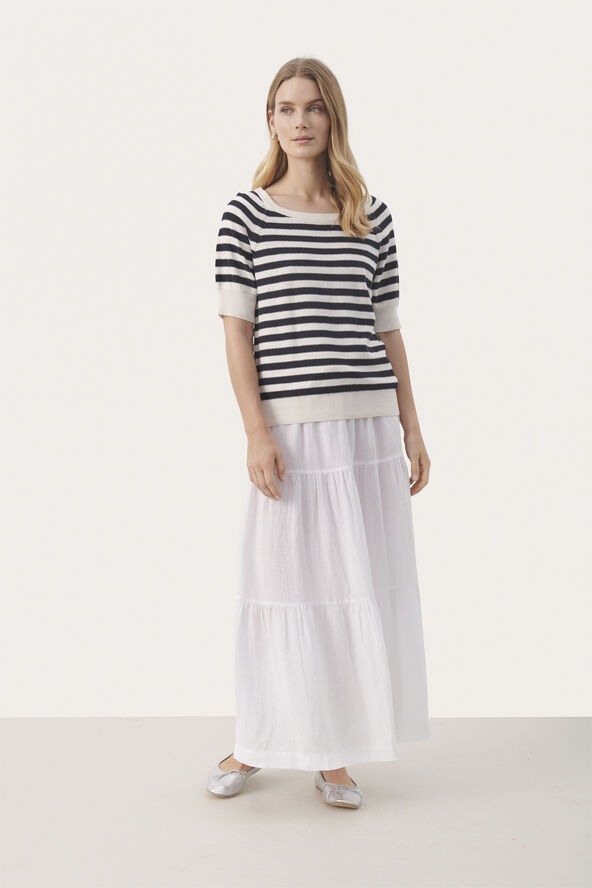 Part Two GlenniePW PU Dark navy stripe