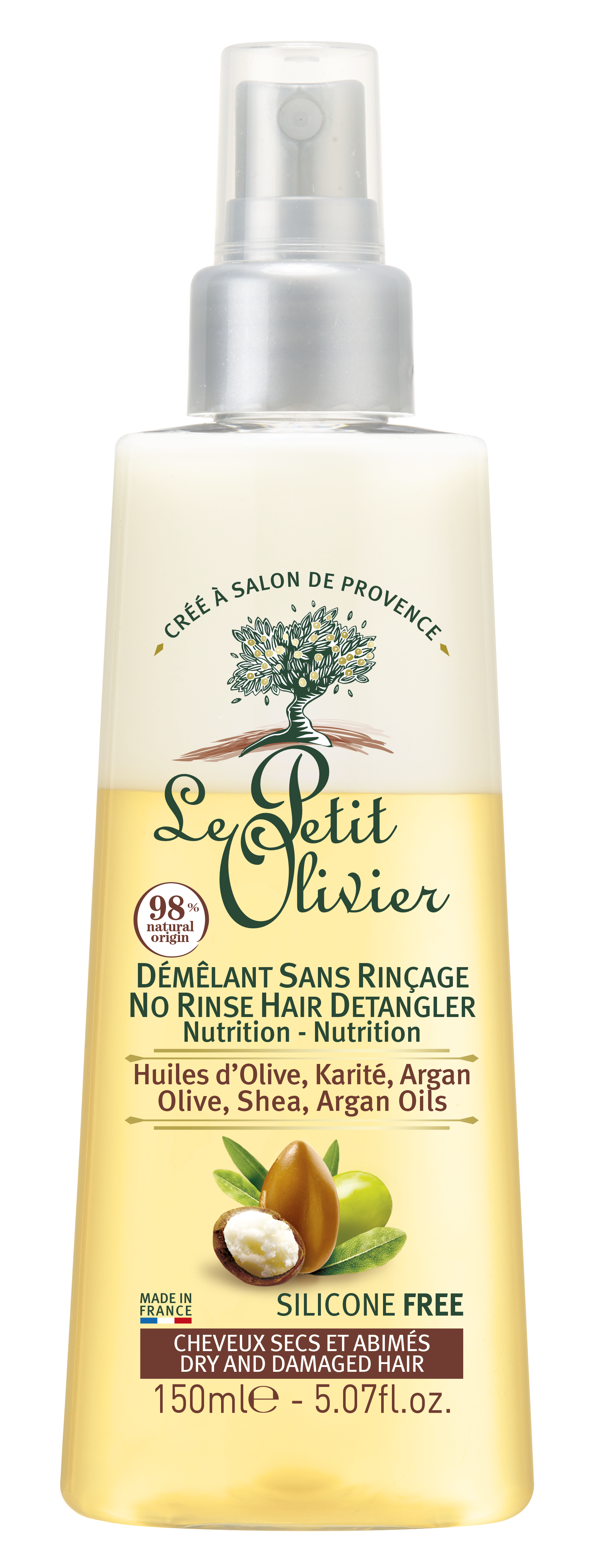 LE PETIT OLIVIER Pflege ohne Ausspülen<br>150 ml, trockene Haare
