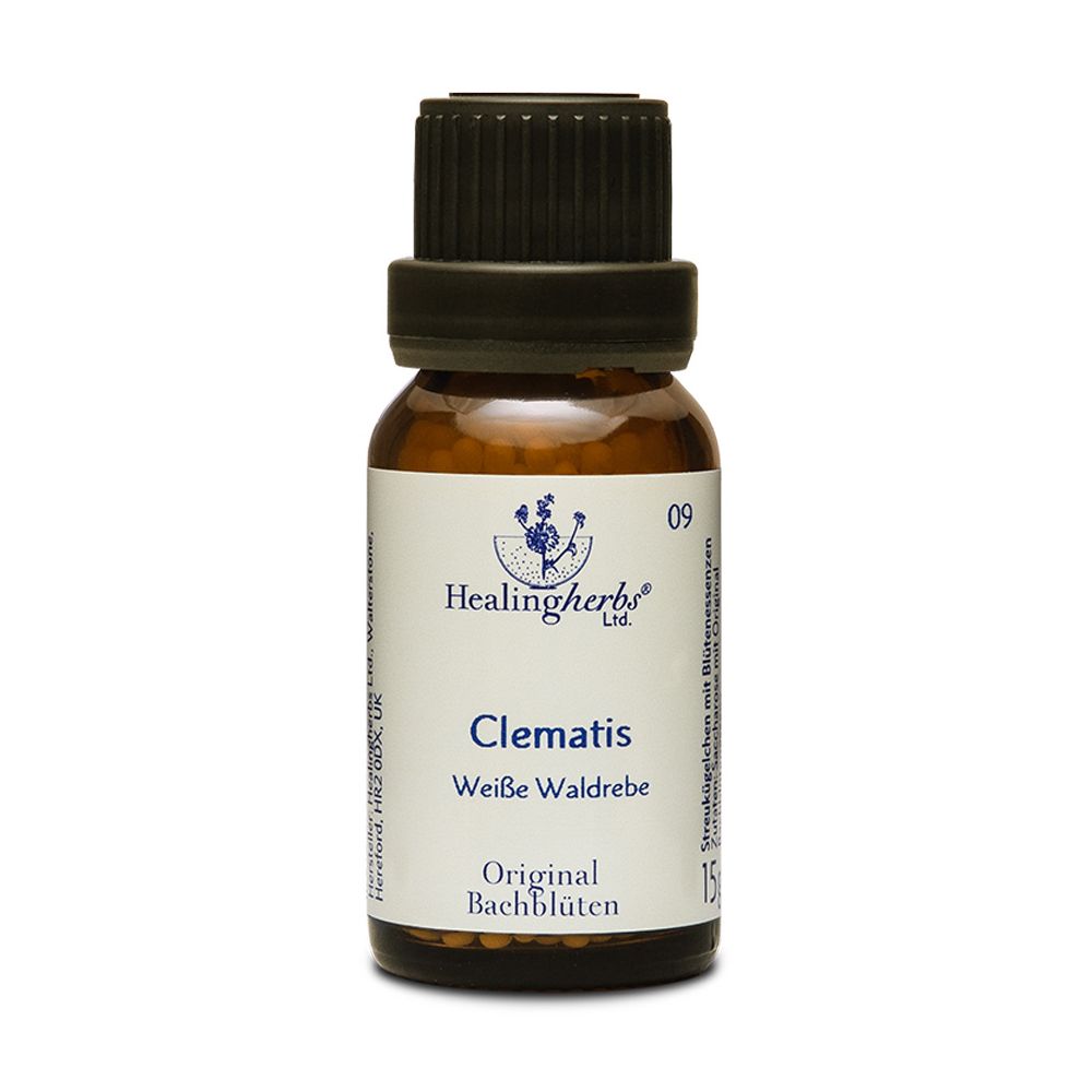 Healing Herbs Clematis Original Bachblüten Globuli