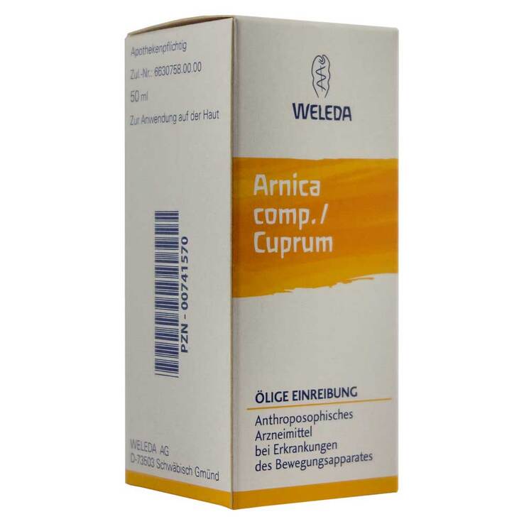Arnica comp. / Cuprum ölige Einreibung, 50 ml