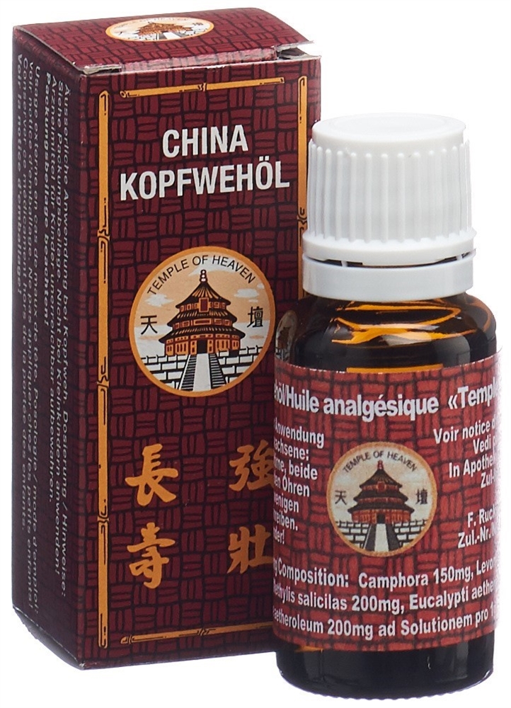 CHINA Kopfwehöl Öl Temple of Heaven Fl 15 ml
