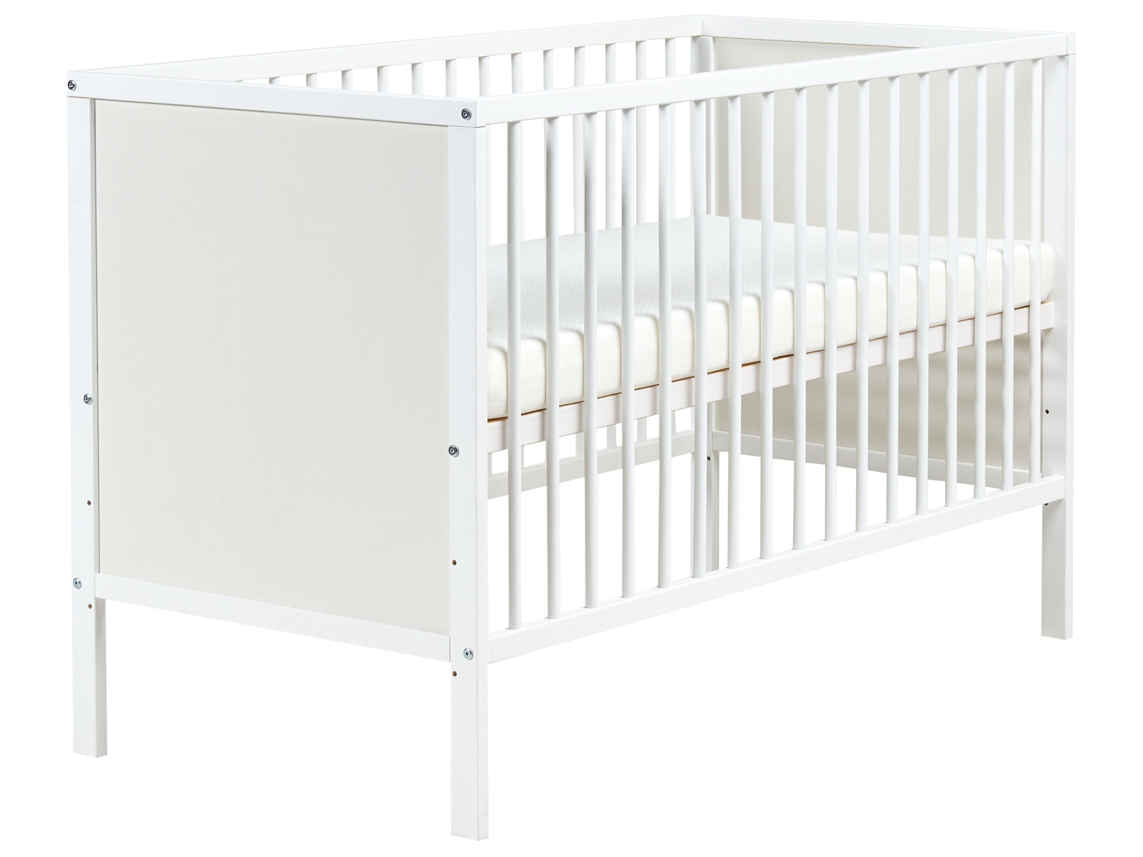 Babybedje ZAMA 60 x 120 cm Wit