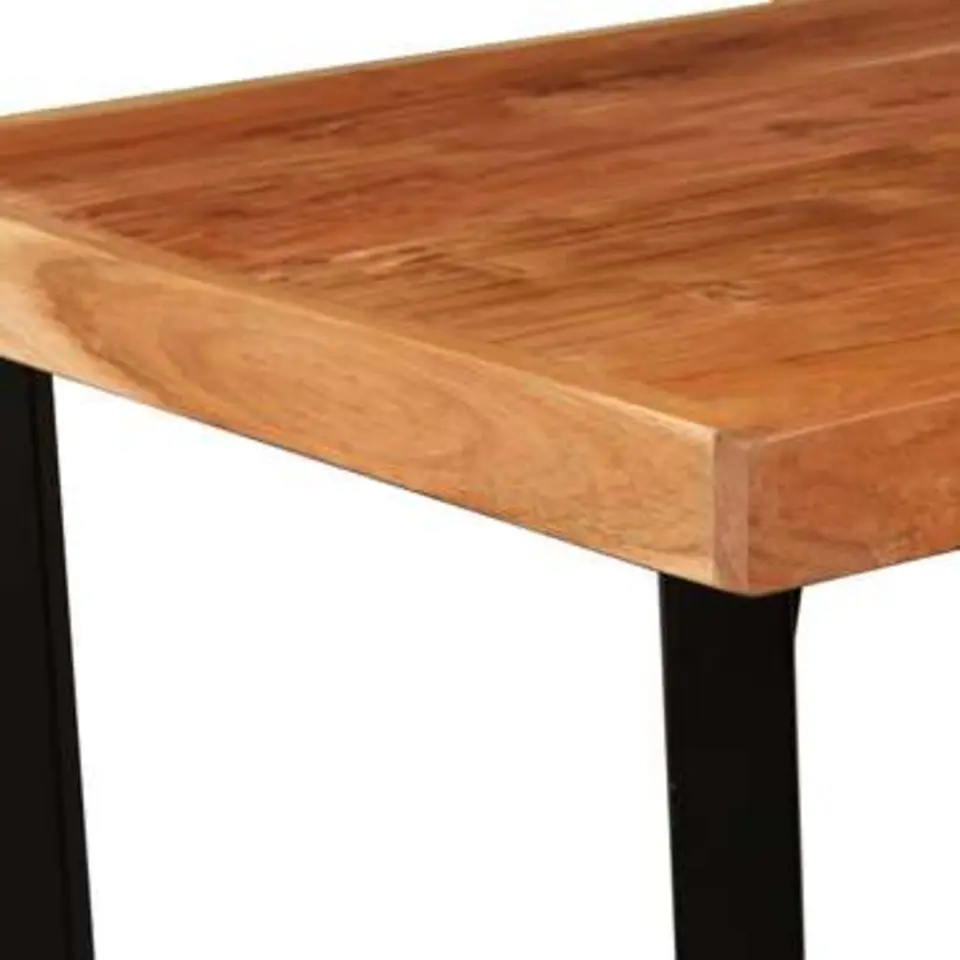 vidaXL - Bartafel - Bruin - Hout - 60 x 60 x 107 cm