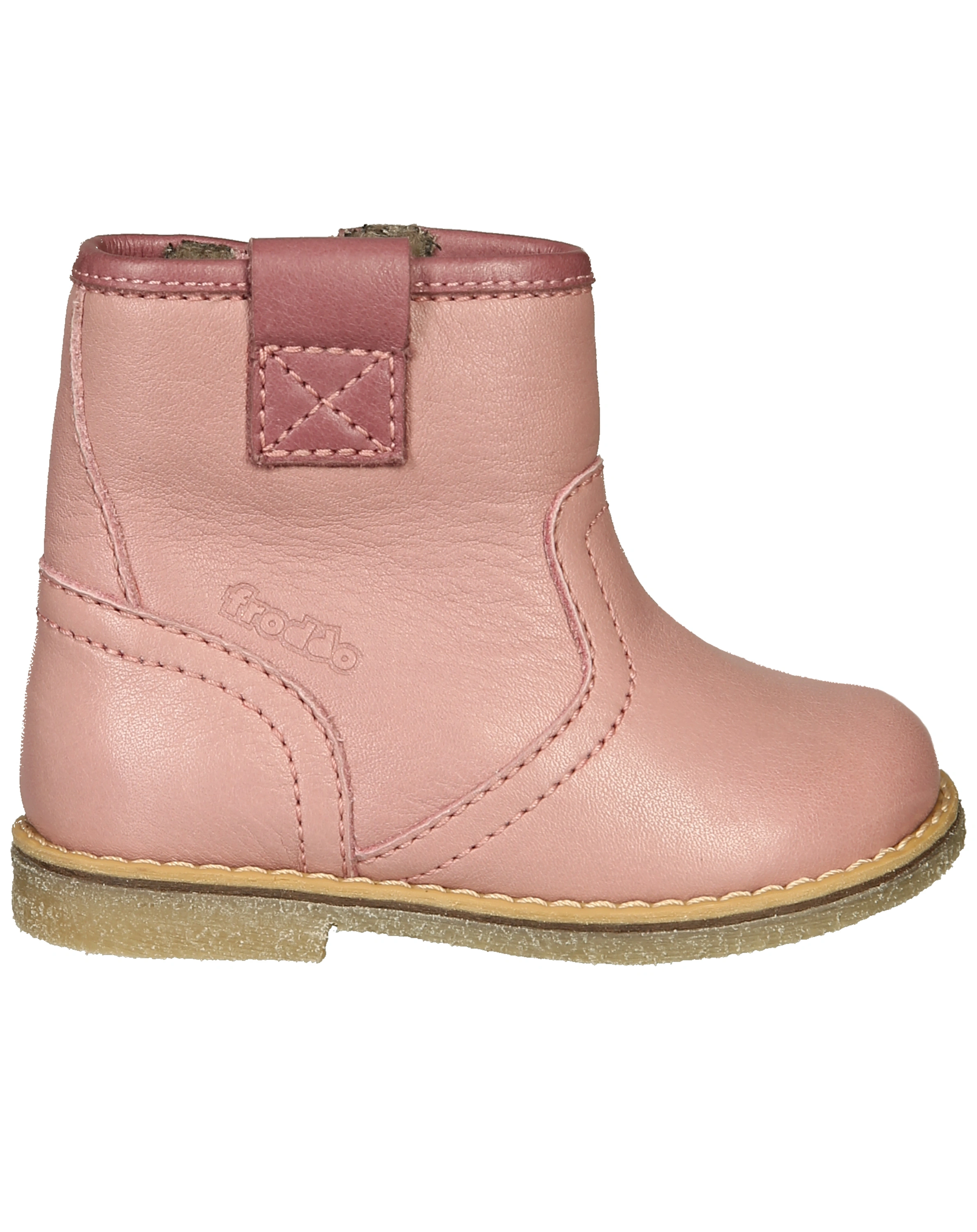 Leder-Stiefel COPER WINTER gefüttert in pink