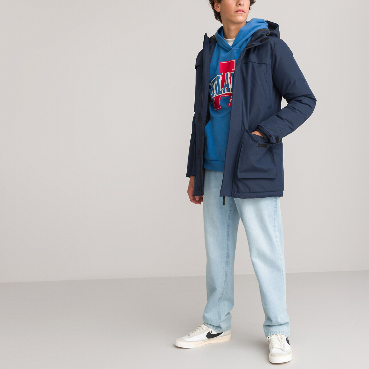 COLEÇÕES LA REDOUTE<br>Parka quente com boné