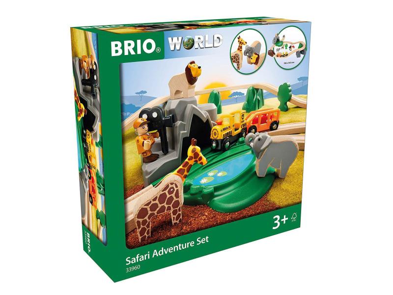 BRIO Eisenbahn Safari Adventure Set Eisenbahn-Sets