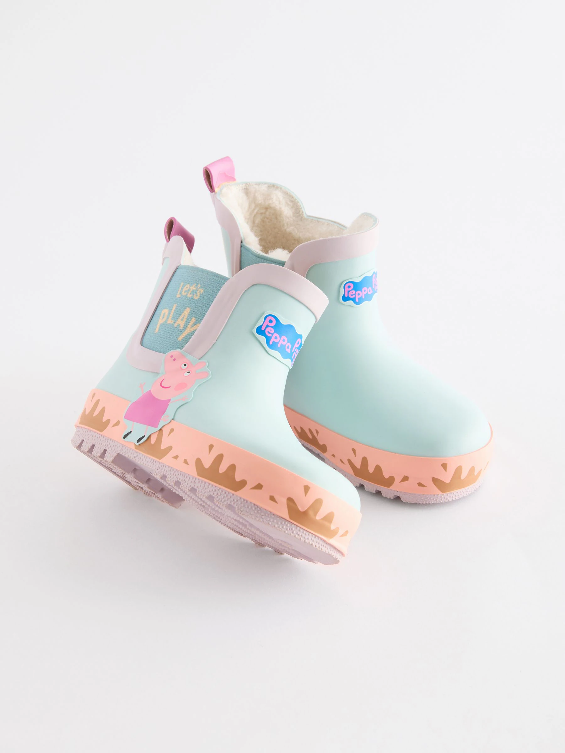 Peppa Pig Blauw - Chelsea regenlaarzen met personage
