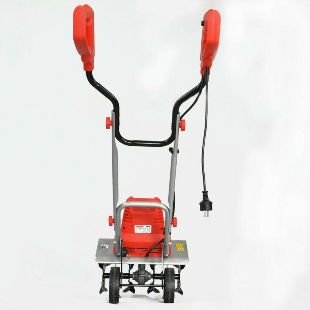 H 745 motobineuse electrique 1500w 400mm 6 fraises : 24 lames
