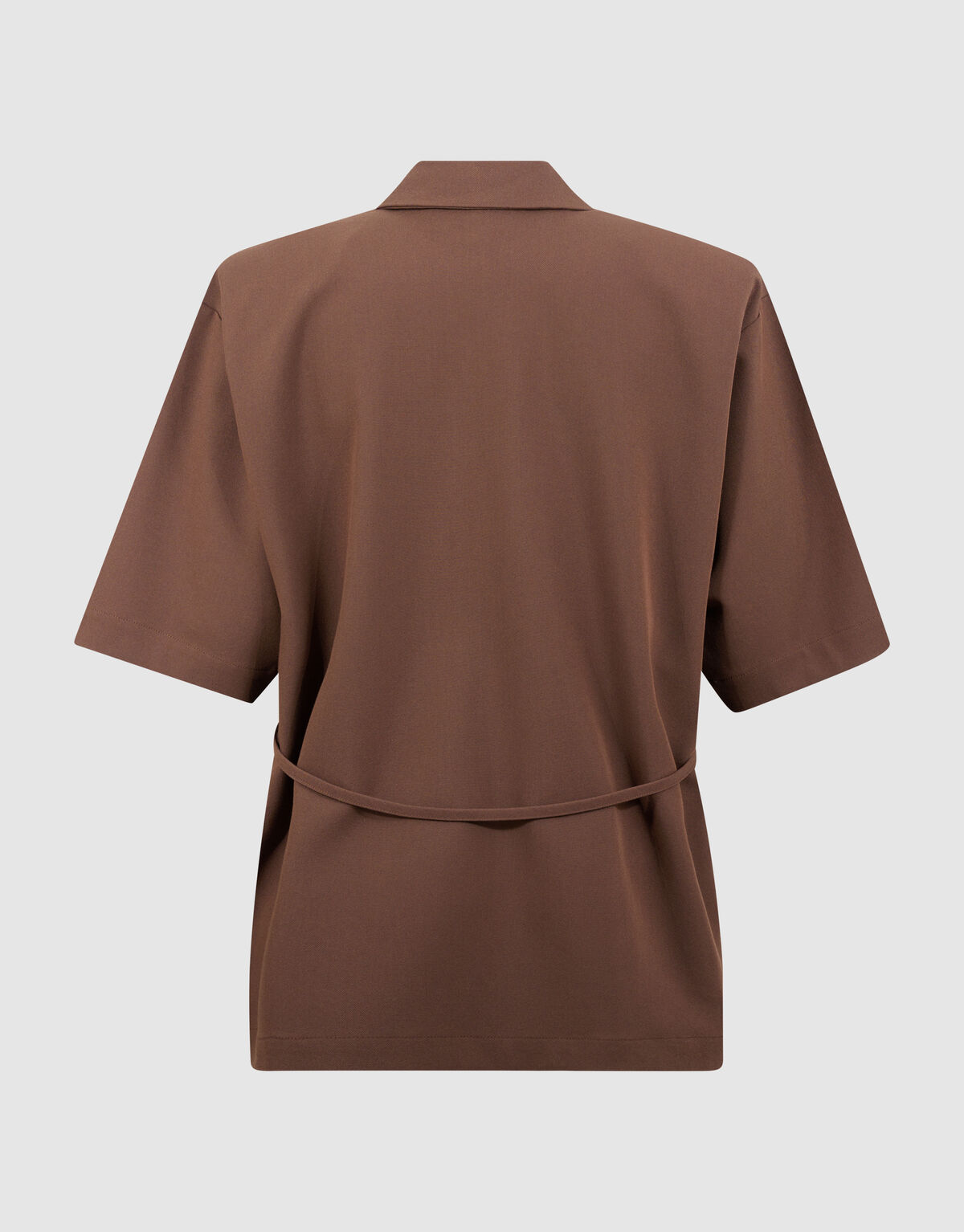 Oversized Blazer Blouse Bruin