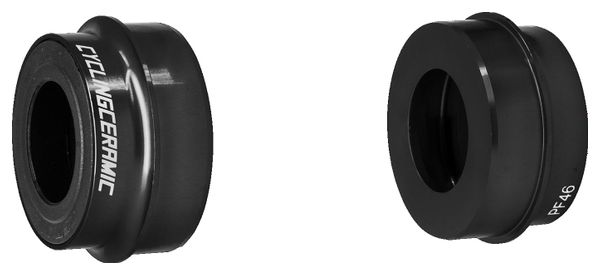 Boîtier de Pédalier CyclingCeramic PF30a Sram GXP Noir