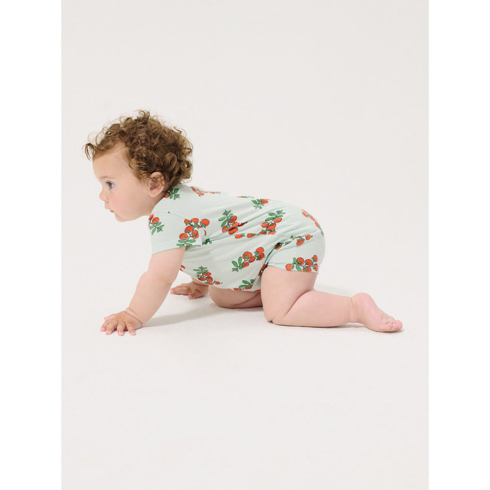 Køb Bobo Choses Light Blue Juicy Tomatoes All Over Playsuit
