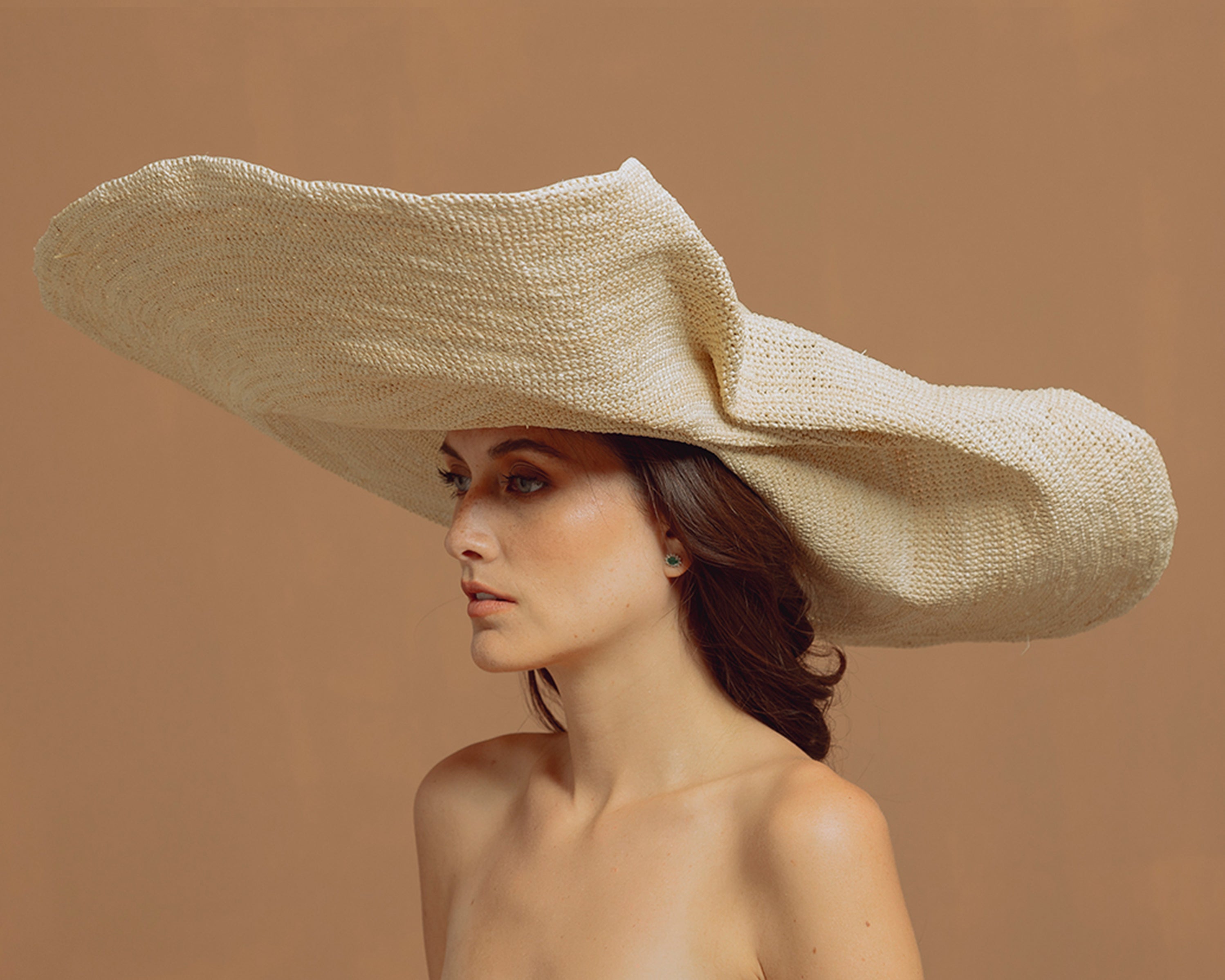 Chapeau glamour au crochet