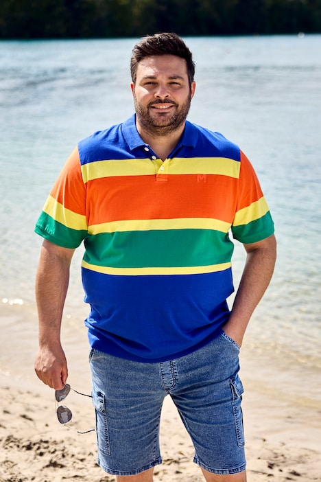 Men+ Jeans-Cargobermuda, bis 74