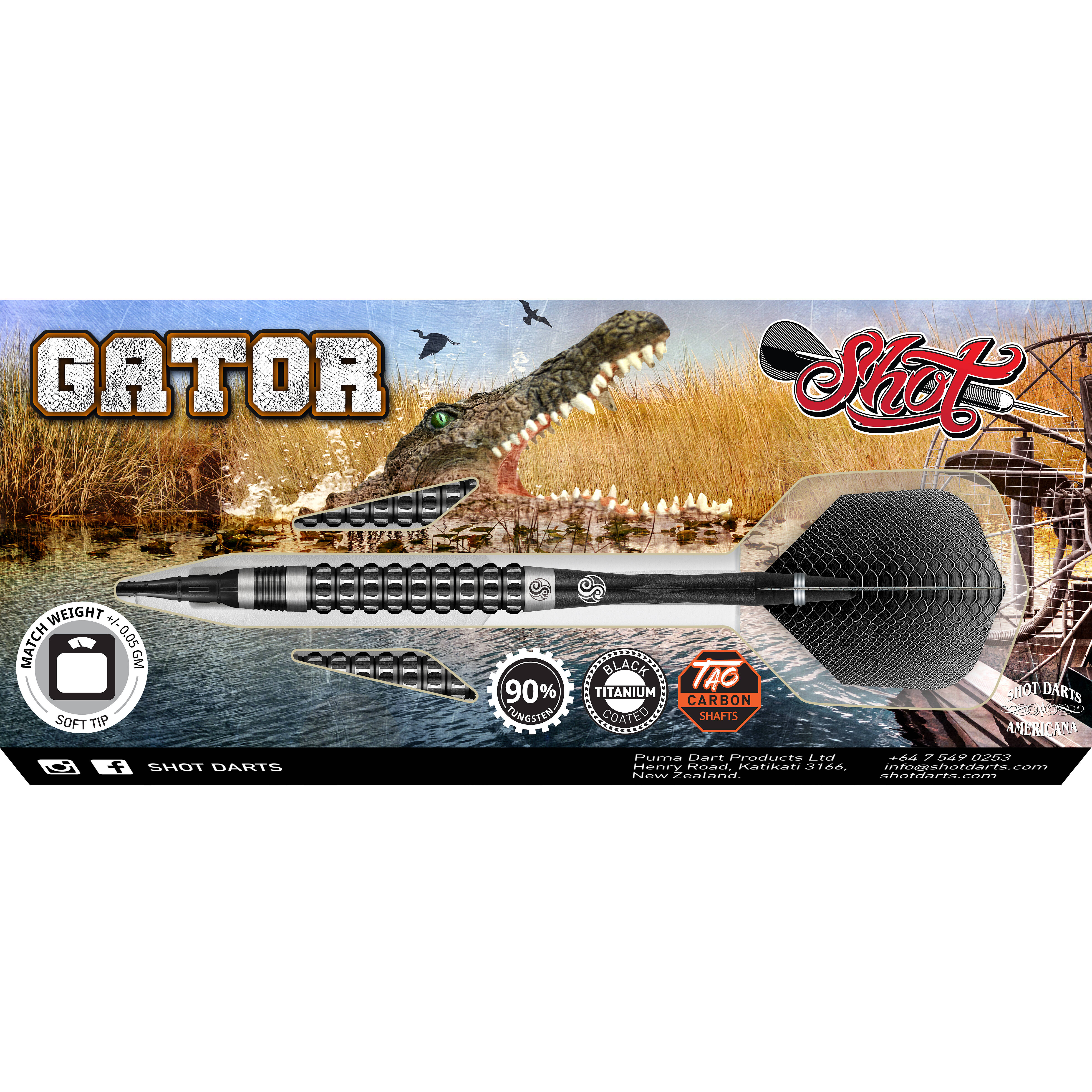 Shot - Americana Gator - Softdart