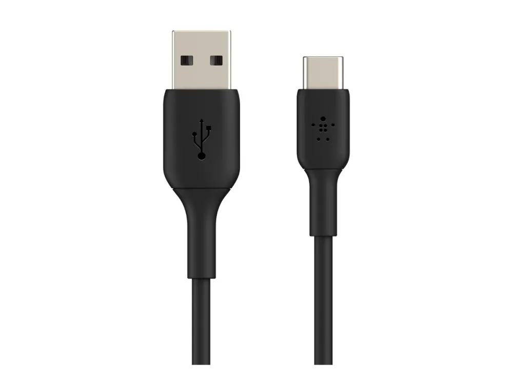 Belkin BoostCharge - USB-kabel - 24 pin USB-C (han) til USB (han) - 2 m - sort