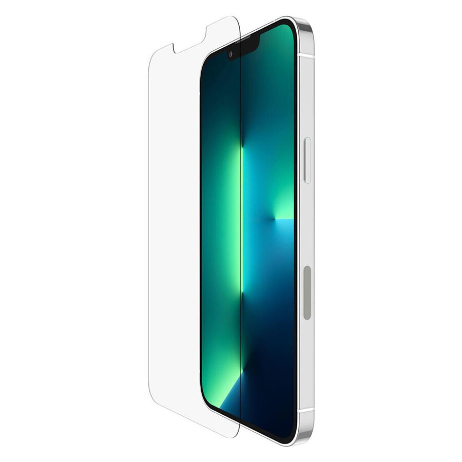 Belkin Protection d'écran antimicrobienne Tempered Glass pour iPhone 13 Pro Max