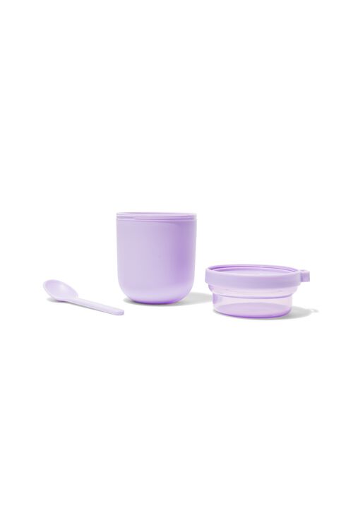 gobelet à yaourt to go lilas 500 ml