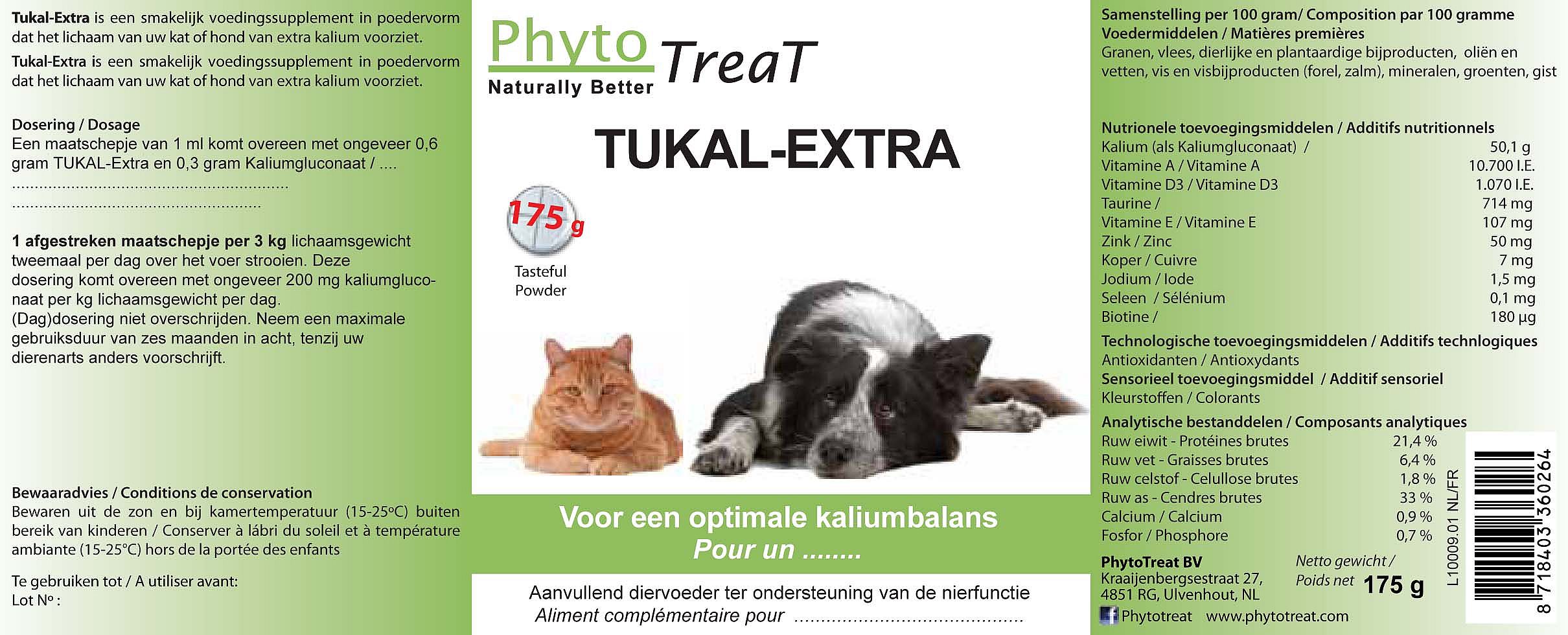 PhytoTreat Tukal Extra (=Tumil K)175 gram
