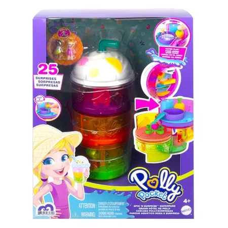 Polly Pocket Ausklappspaß-Schatullen Sortiment, 1 Packung, 3-fach sortiert