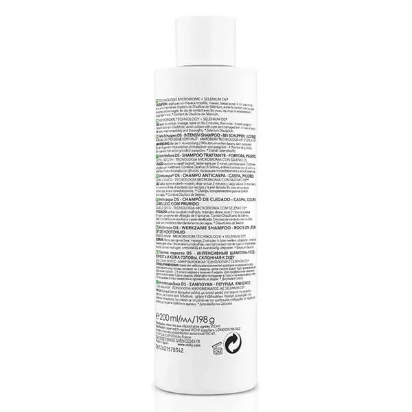 Shampoo anticaspa Vichy Dercos DS 200ml