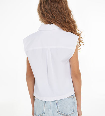 Calvin Klein Hemd - Monogramm aus - Bright White