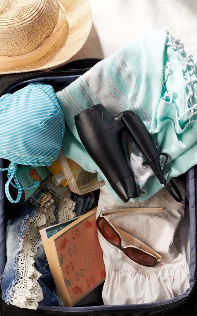Equip Travel hårtørrer (mat sort)